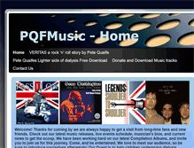 Tablet Screenshot of pqfmusic.com